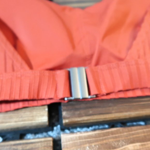 Cikada Australia Burnt Orange Ribbed Bikini Set 6 - Picture 6 of 14